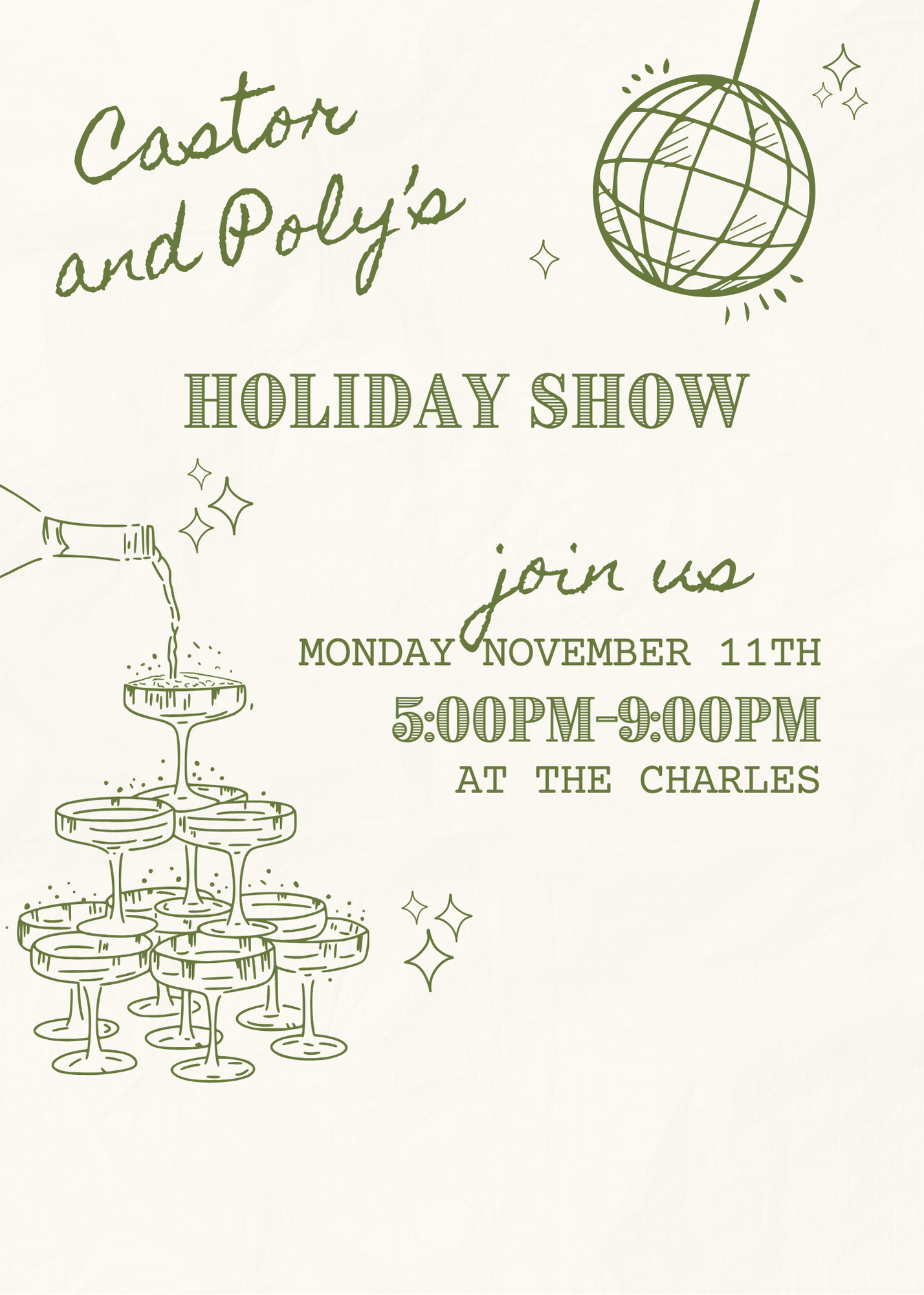 Castor and Poly's Holiday Show